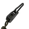 Intinzator de coarda cu clichet si carabiniere Fosco Industries 4 m - Verde | WARGEAR RO