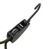 Intinzator de coarda cu clichet si carlige S Fosco Industries 4 m x 6 mm - Verde | WARGEAR RO