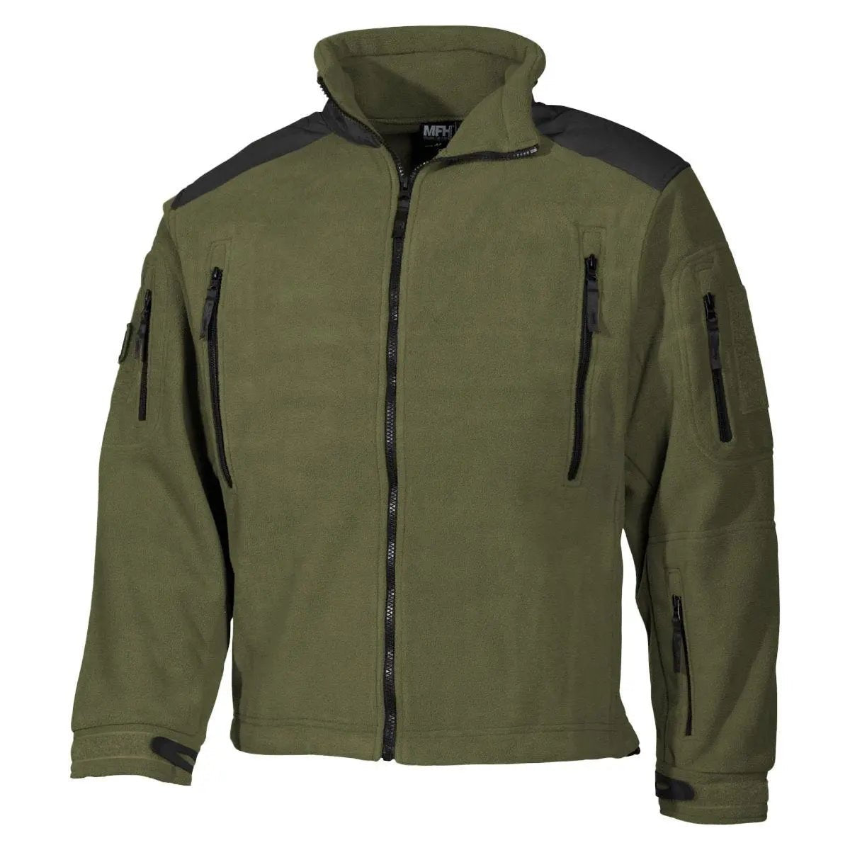 Jacheta Fleece Heavy Strike Olive MFH - S | Echipament tactic WARGEAR