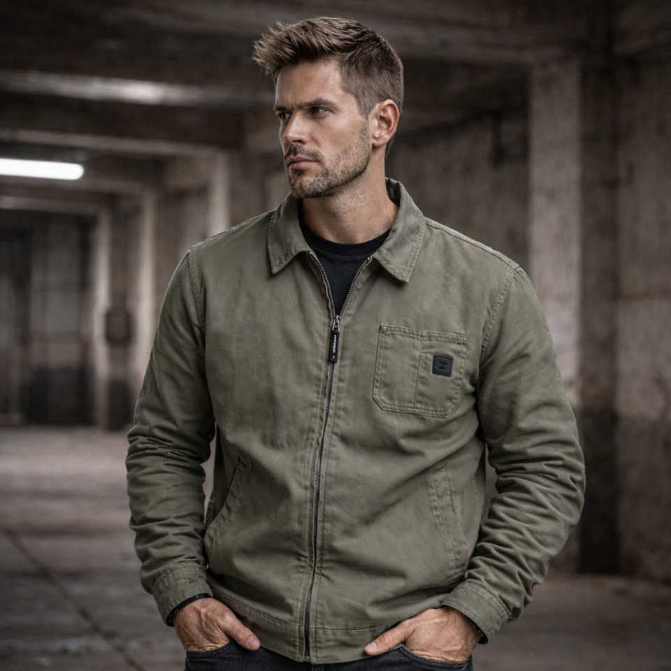 Jacheta Heritage Worker Fostex Garments – Washed Olive | WARGEAR RO