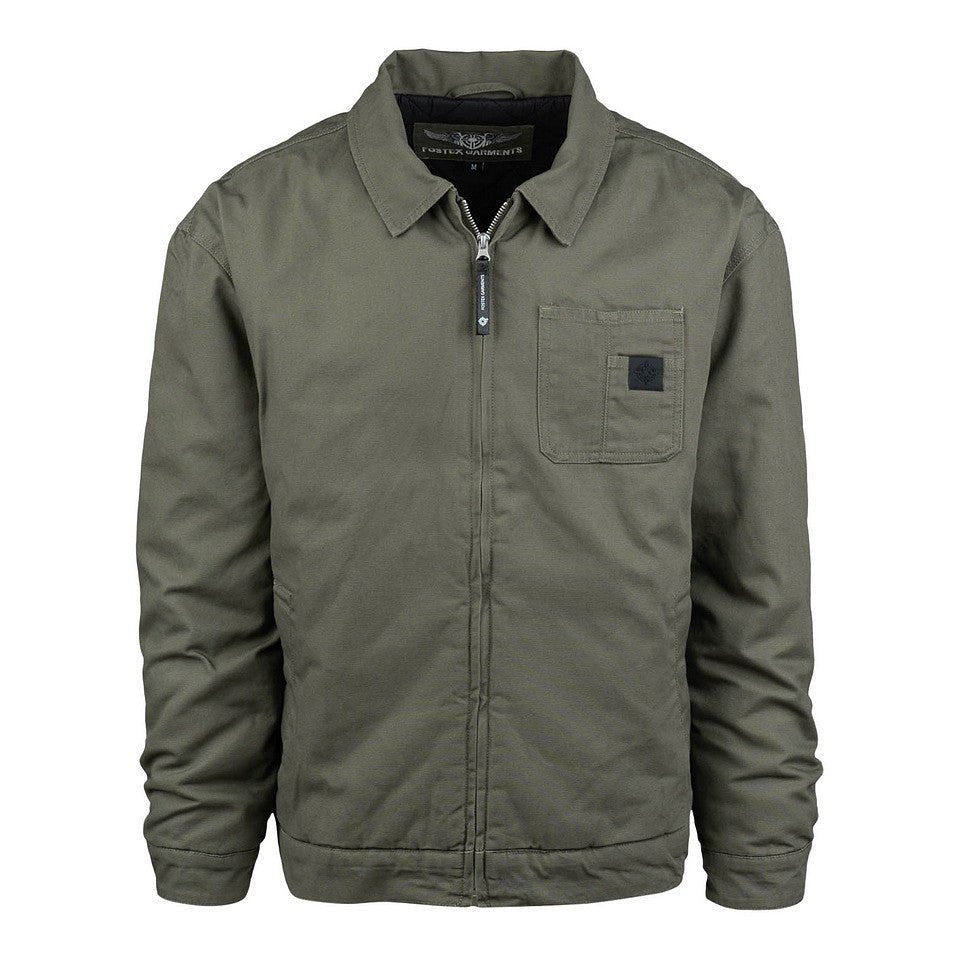 Jacheta Heritage Worker Fostex Garments – Washed Olive | WARGEAR RO