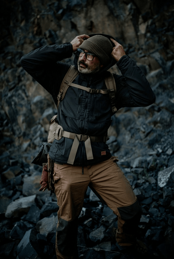 Jacheta iarna Yukon Bushcraft HELIKON - TEX Climashield Apex | WARGEAR RO