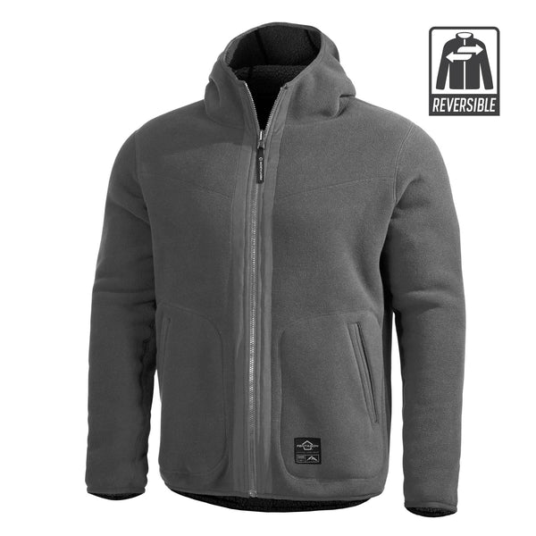 Jacheta reversibila fleece 2 - în - 1 Pentagon Ianos Sherpa | Echipament tactic WARGEAR
