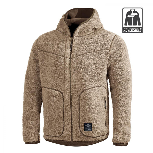 Jacheta reversibila fleece 2 - în - 1 Pentagon Ianos Sherpa | Echipament tactic WARGEAR