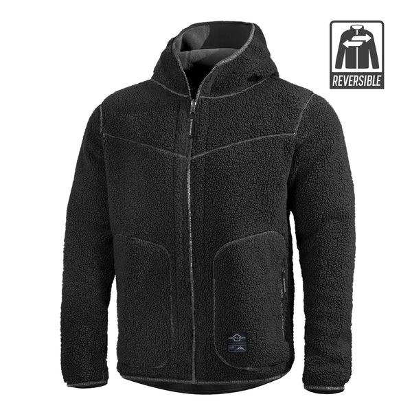 Jacheta reversibila fleece 2 - în - 1 Pentagon Ianos Sherpa | Echipament tactic WARGEAR