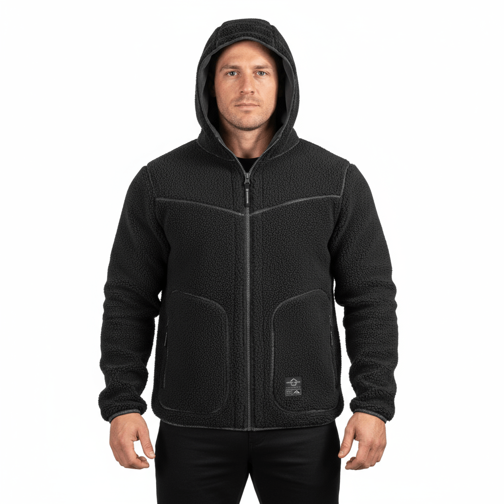 Jacheta reversibila fleece 2 - în - 1 Pentagon Ianos Sherpa | Echipament tactic WARGEAR