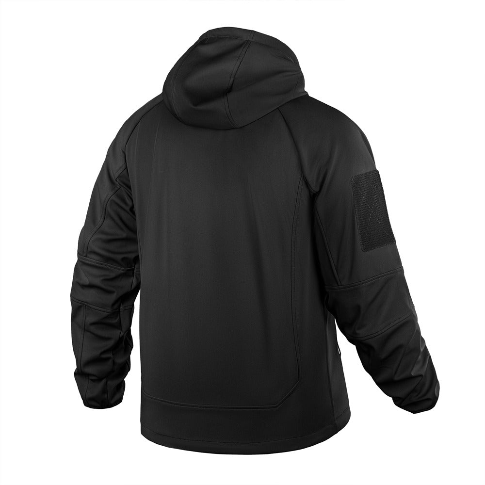 Jachetă SoftShell Lightweight M-Tac negru, spate