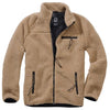 Jacheta Teddy Fleece Camel BRANDIT | Echipament tactic WARGEAR