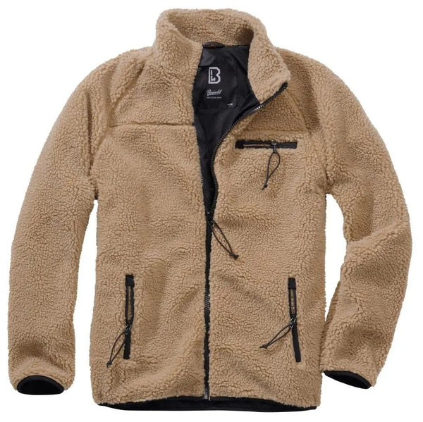 Jacheta Teddy Fleece Camel BRANDIT | Echipament tactic WARGEAR
