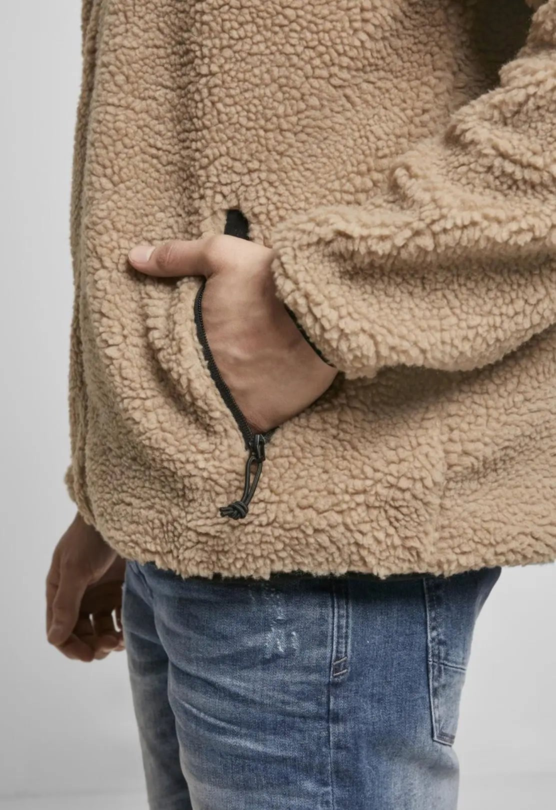 Jacheta Teddy Fleece Camel BRANDIT | Echipament tactic WARGEAR