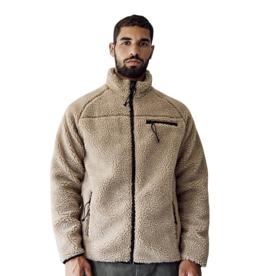 Jacheta Teddy Fleece Camel BRANDIT | Echipament tactic WARGEAR