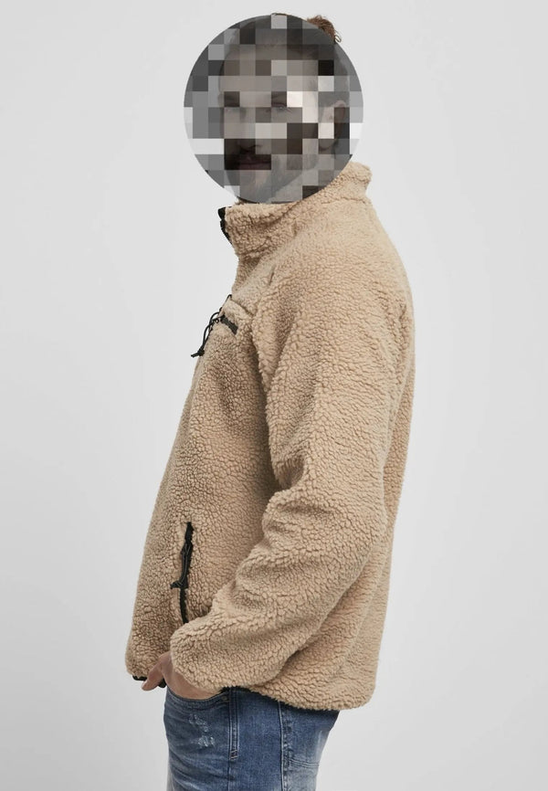 Jacheta Teddy Fleece Camel BRANDIT | Echipament tactic WARGEAR