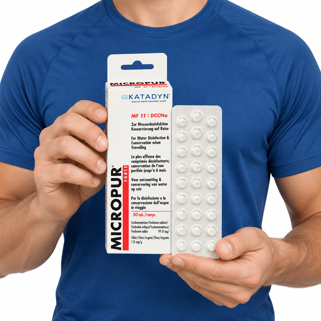 Katadyn Micropur Forte MF 1T – 50 Tablete Purificare Apa | WARGEAR RO