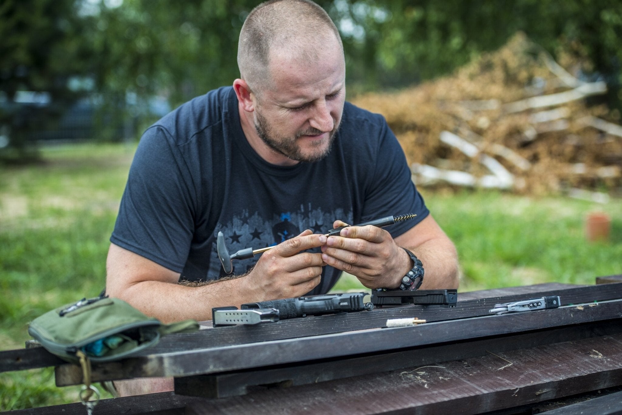 Kit Curatare Pistol Helikon - Tex® Cal. .38 / 9mm | Echipament tactic WARGEAR
