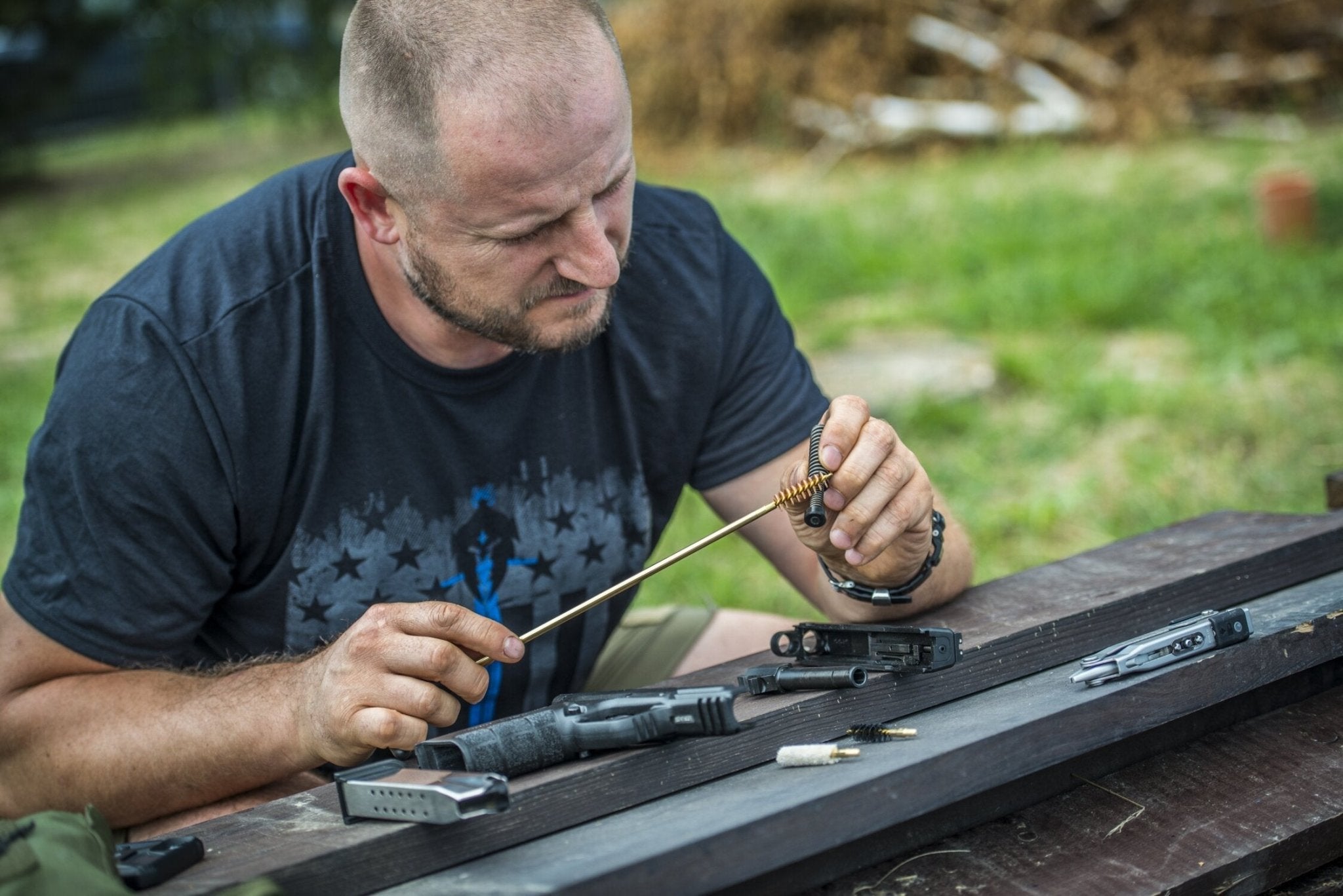 Kit Curatare Pistol Helikon - Tex® Cal. .38 / 9mm | Echipament tactic WARGEAR