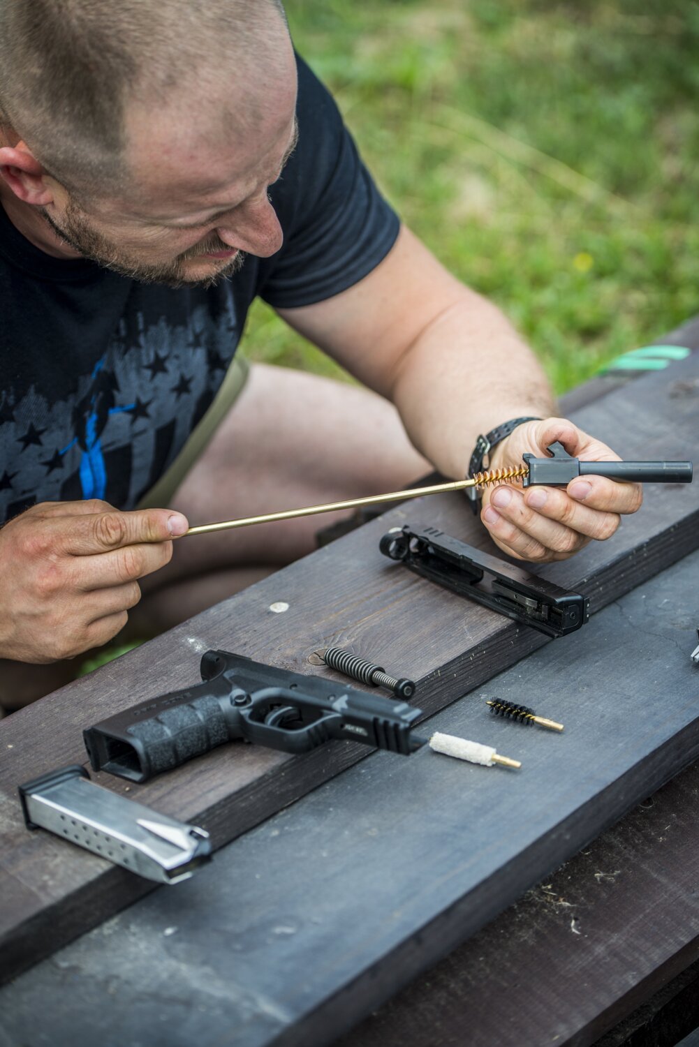 Kit Curatare Pistol Helikon - Tex® Cal. .38 / 9mm | Echipament tactic WARGEAR