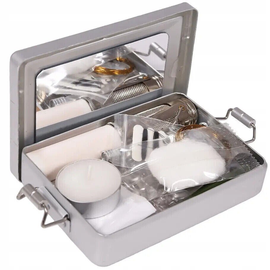 Kit de supravietuire compact – cutie din aluminiu | WARGEAR RO