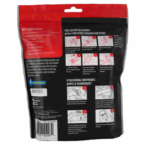 Kit medical prim ajutor TRAUMA PAK III | Echipament tactic WARGEAR