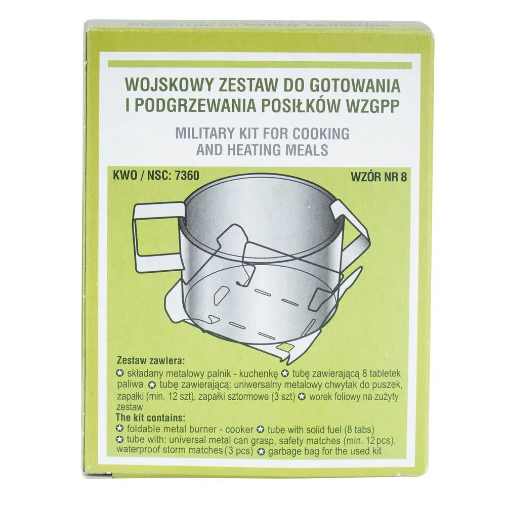 Kit militar camping incalzit mancare | Echipament tactic WARGEAR