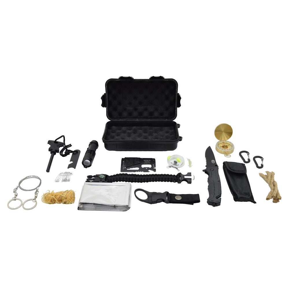 Kit Supravietuire Complet – Trusa Urgenta Casa / Masina / Outdoor | WARGEAR RO