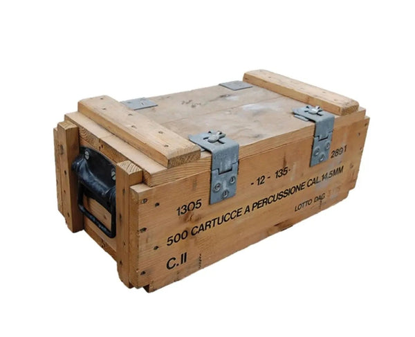 Lada munitie vintage lemn 47X22X20CM | Echipament tactic WARGEAR