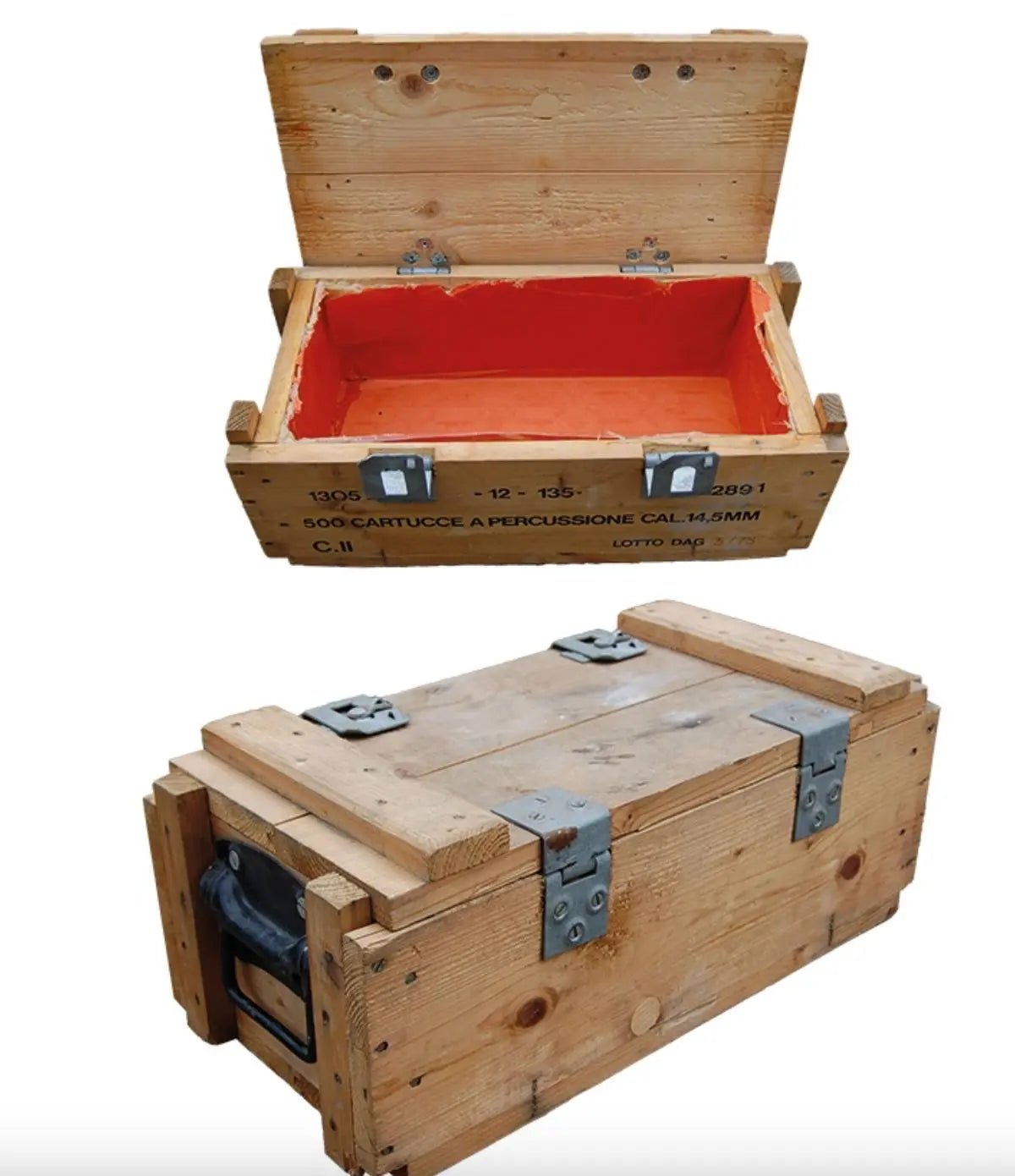 Lada munitie vintage lemn 47X22X20CM | Echipament tactic WARGEAR