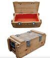 Lada munitie vintage lemn 47X22X20CM | Echipament tactic WARGEAR