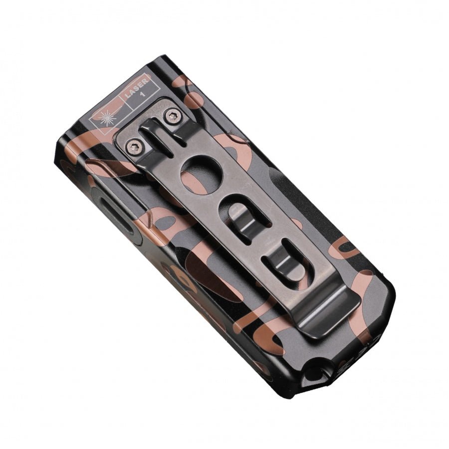 Lanterna EDC Fenix E06R Graffiti – 700 Lumeni – 3 Surse Lumina, Laser Rosu, UV, Magnet | WARGEAR RO