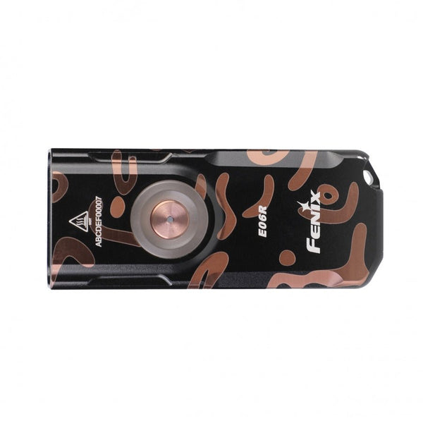 Lanterna EDC Fenix E06R Graffiti – 700 Lumeni – 3 Surse Lumina, Laser Rosu, UV, Magnet | WARGEAR RO