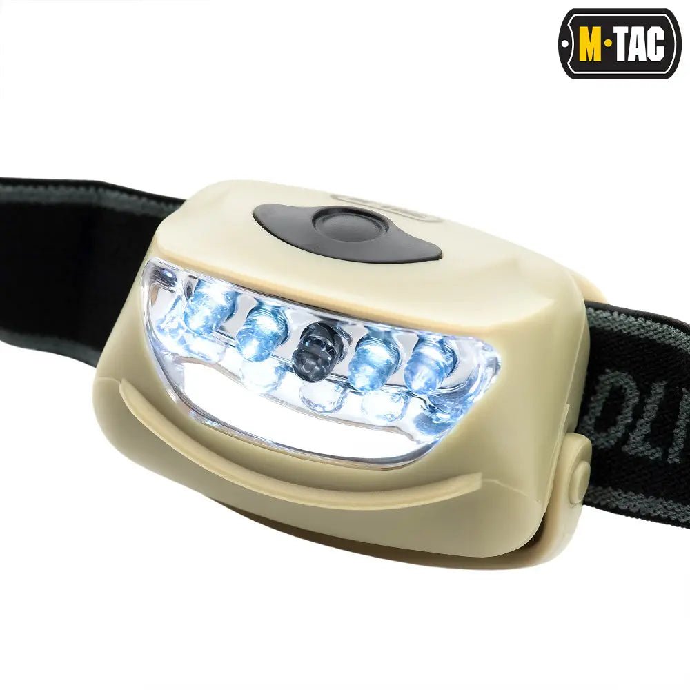 Lanterna frontala de cap LED M - TAC | Echipament tactic WARGEAR