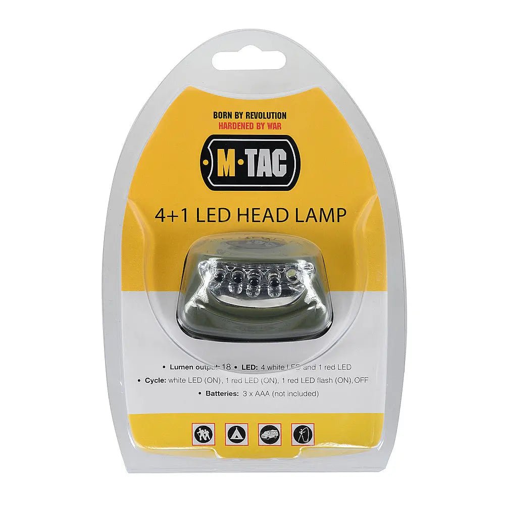 Lanterna frontala de cap LED M - TAC | Echipament tactic WARGEAR