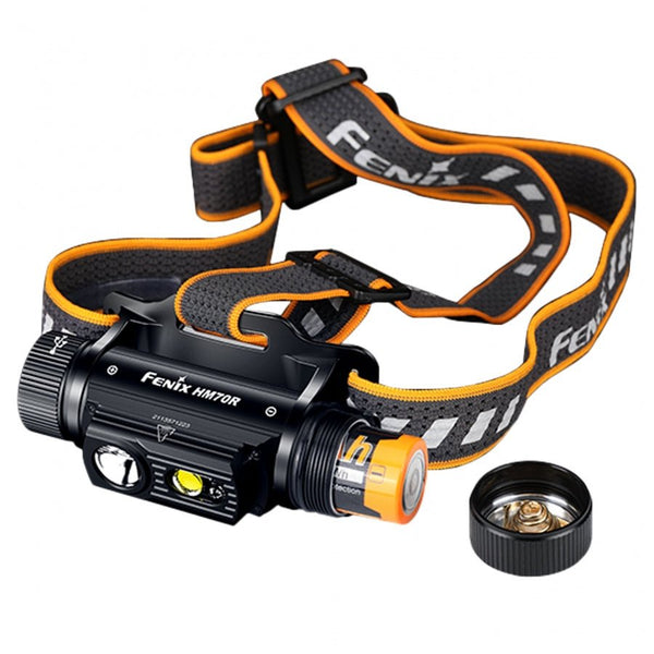 Lanterna Frontala Fenix HM70R – 1600 Lumeni – Reincarcabila USB-C | WARGEAR RO