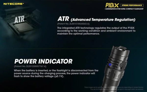 Lanterna P10iX Precise Tactical 4000 lm NITECORE | Echipament tactic WARGEAR