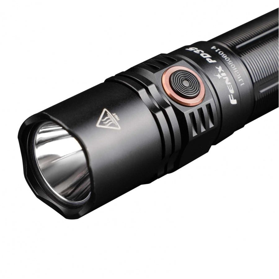 Lanterna Tactica Fenix PD35 V3.0 – 1700 Lumeni – Luminus SFT40, IP68, Doua Butoane | WARGEAR RO