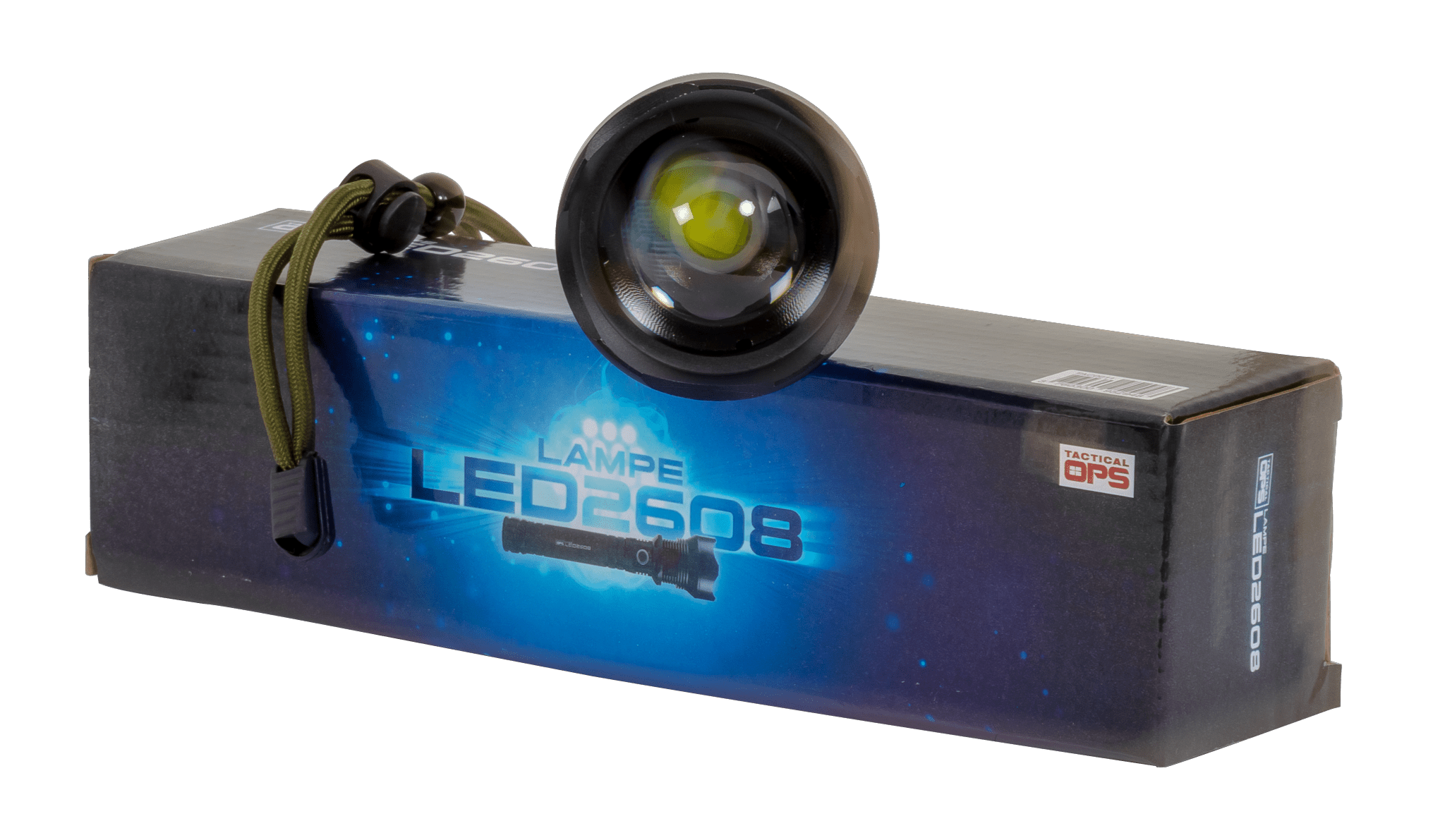 Lanterna tactica zoom 2000 - 10000 lm TACTICAL OPS | Echipament tactic WARGEAR