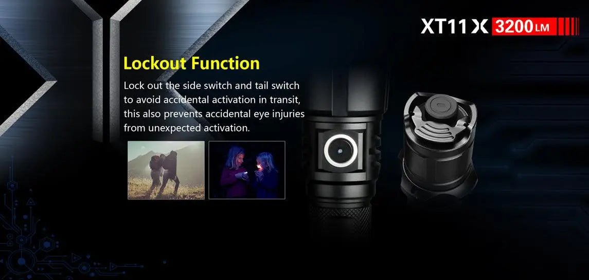 Lanterna XT11X KLARUS 3200 lm | Echipament tactic WARGEAR