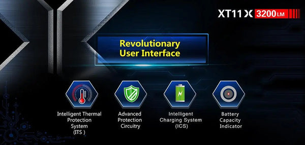 Lanterna XT11X KLARUS 3200 lm | Echipament tactic WARGEAR