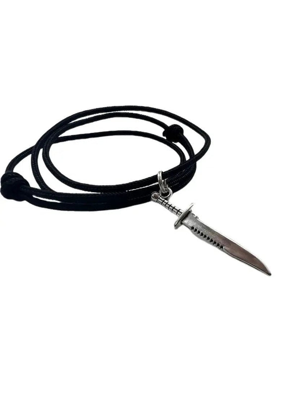 Lantisor Paracord Spectrum Pandantiv Cutit M9 Bayonet | Echipament tactic WARGEAR