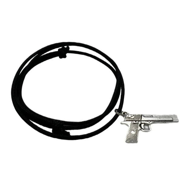 Lantisor Spectrum Pistol Desert Eagle Argintiu Drop Zone | Echipament tactic WARGEAR