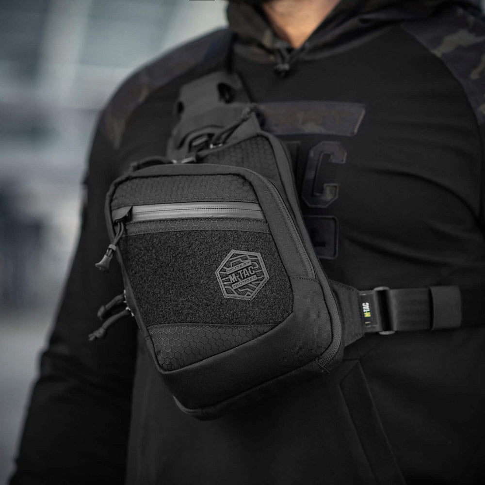 M - Tac Geanta Sling Pistol Bag Hex cu Velcro | WARGEAR RO