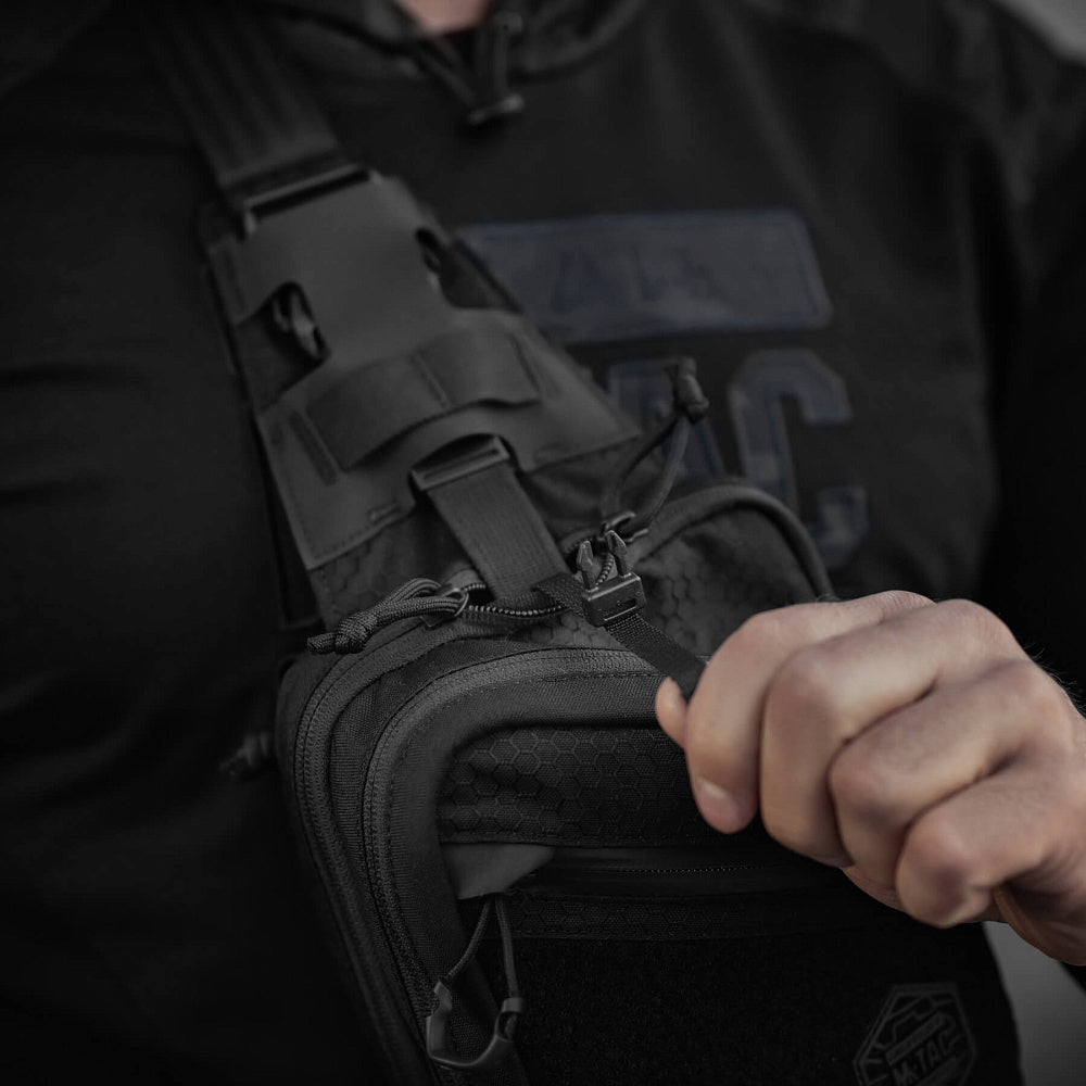 M - Tac Geanta Sling Pistol Bag Hex cu Velcro | WARGEAR RO