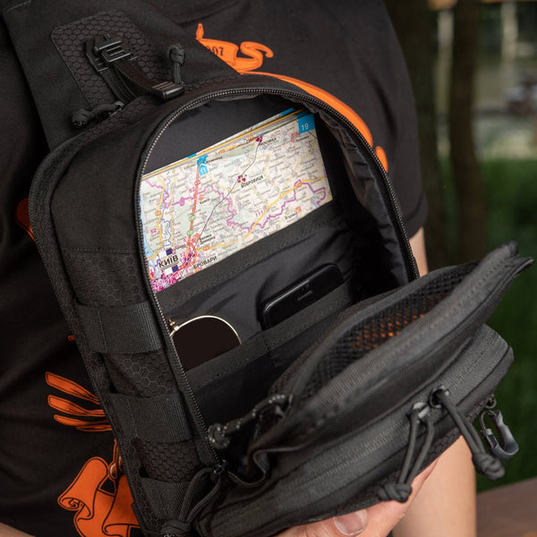 M - TAC Geanta Tactica Cross Bag Elite Hex Cordura | Echipament tactic WARGEAR