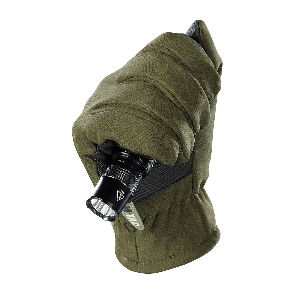 Manusi tactice de iarna Soft Shell Thinsulate M-TAC OLIVE