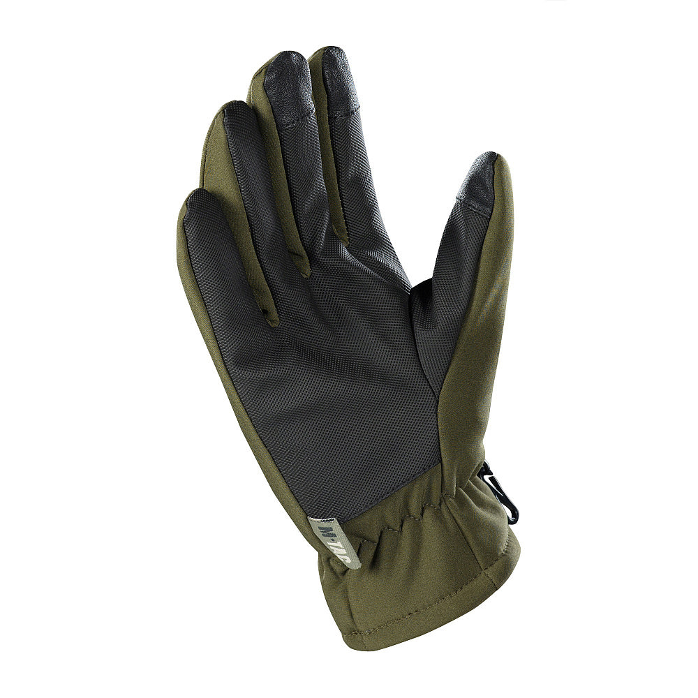 Manusi tactice de iarna Soft Shell Thinsulate M-TAC OLIVE