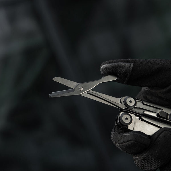 M - TAC Multitool Type 9 Negru - 14 functii | Echipament tactic WARGEAR