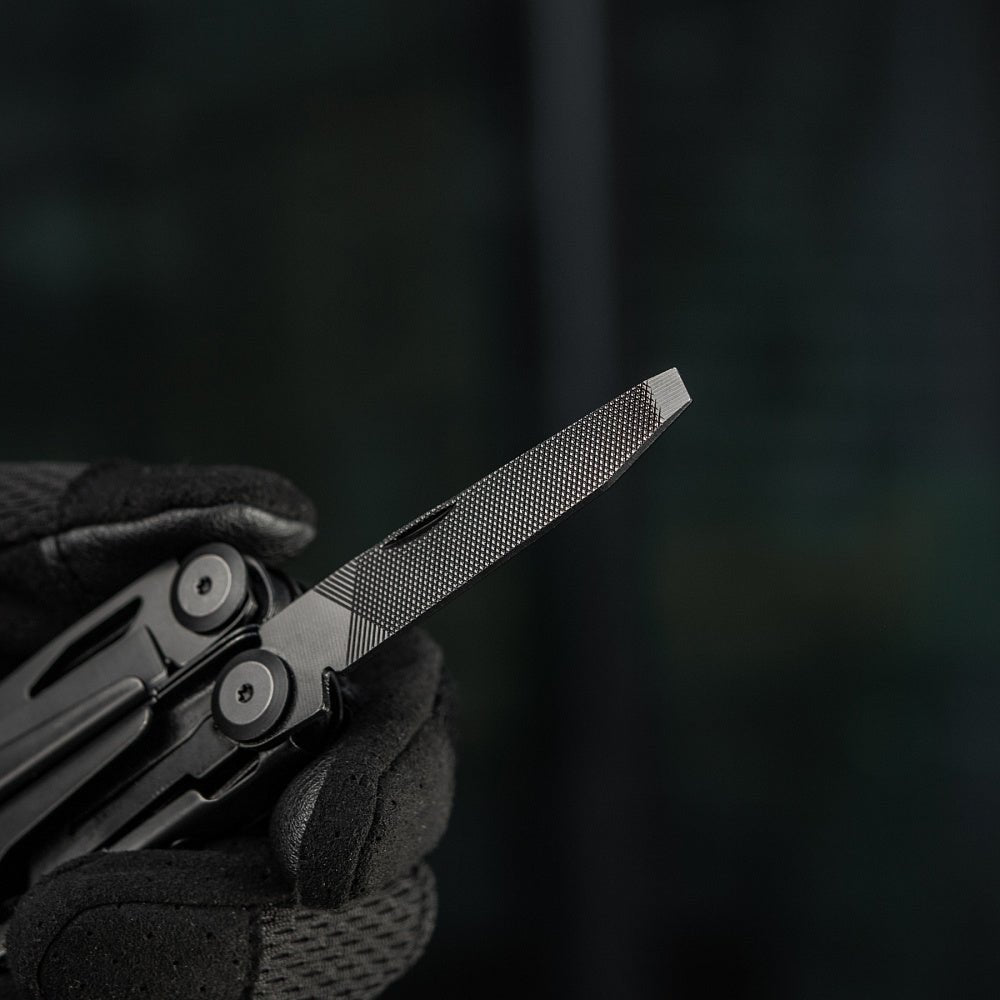 M - TAC Multitool Type 9 Negru - 14 functii | Echipament tactic WARGEAR