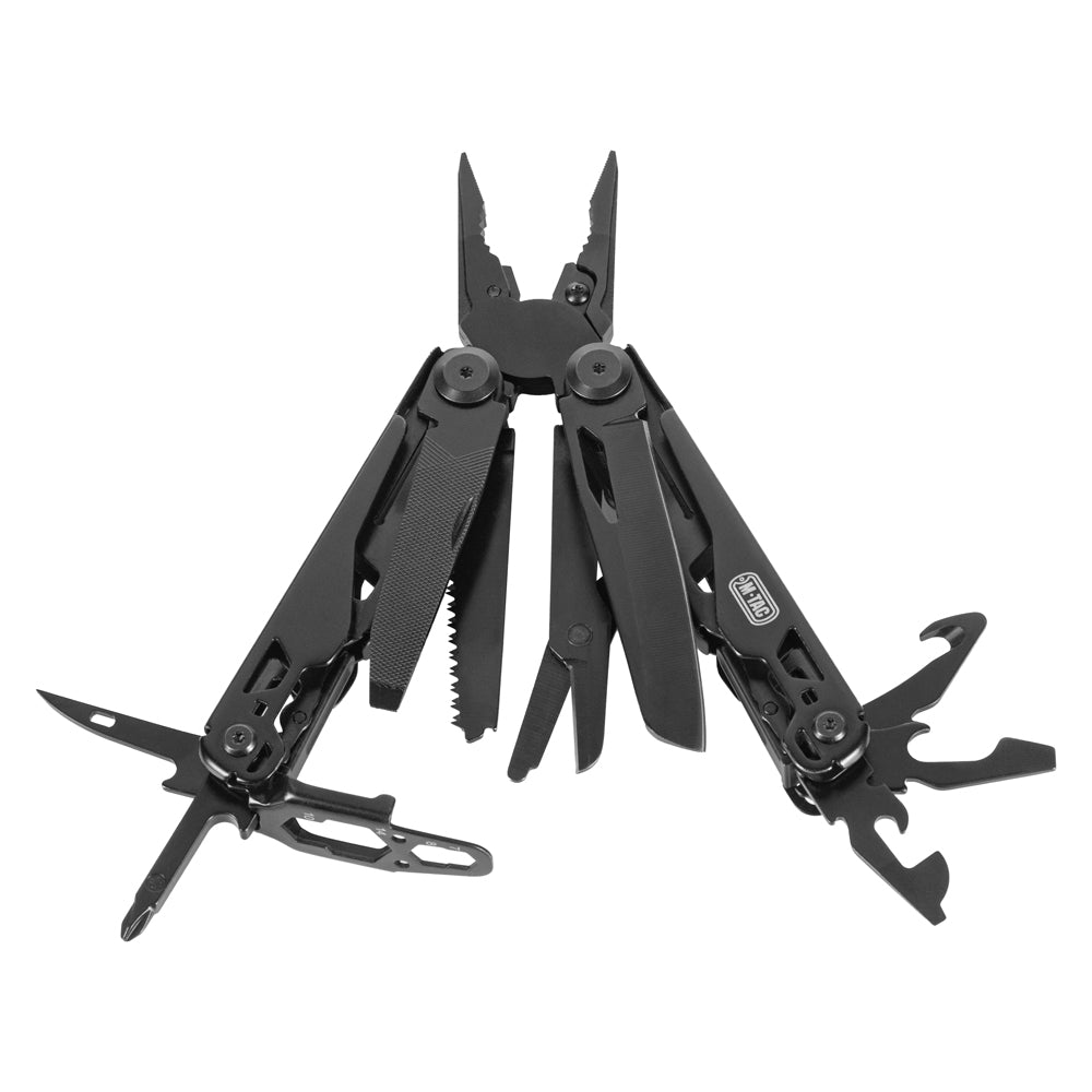 M - TAC Multitool Type 9 Negru - 14 functii | Echipament tactic WARGEAR