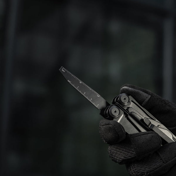 M - TAC Multitool Type 9 Negru - 14 functii | Echipament tactic WARGEAR