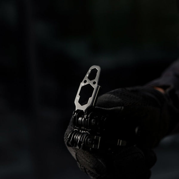 M - TAC Multitool Type 9 Negru - 14 functii | Echipament tactic WARGEAR