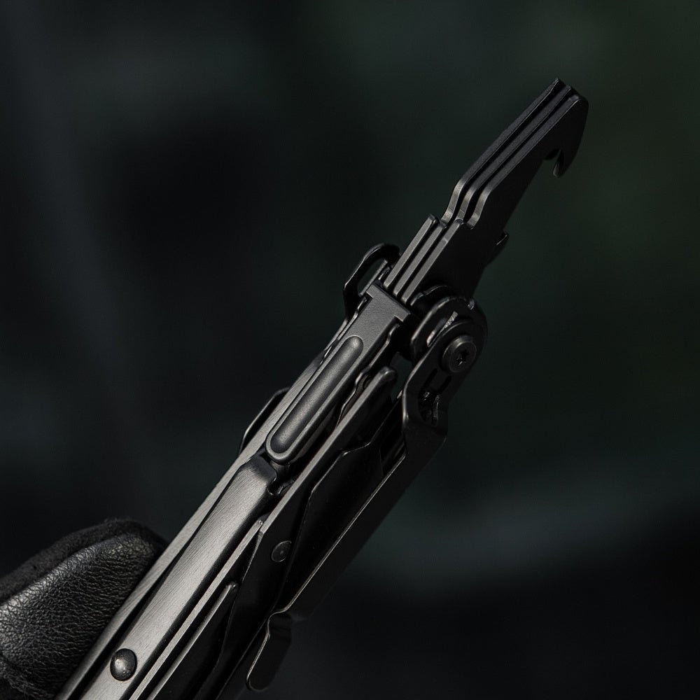 M - TAC Multitool Type 9 Negru - 14 functii | Echipament tactic WARGEAR